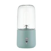 Wireless Blender Portable Juice Machine Small Juicer Cup Mixer for Home Green