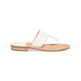 thumbnail image 2 of Jack Rogers Womens Jacks Flat Sandal Leather Metallic Slide Sandals, 2 of 3