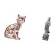 thumbnail image 5 of Escultura De Gato, Figura Artística Artesanal, Adorno Para Chimenea Y Piedra Guan Yin Coleccionable, Decoración Budista China De Feng Shui Para Interior, Pasillo, Dormitorio, Escritorio., 5 of 8