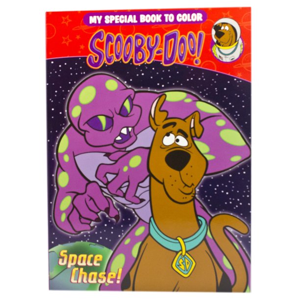 Scooby Doo Space Chase Alien Themed Kids Coloring Book Walmart Com Walmart Com