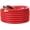 Red, variant on Guitrees 100FT 5/8 Heavy Duty Rubber Garden Hose - 200psi Working, 1000psi Burst - Hot/Cold Water - Five-Layered Braiding for Durability - Versatile for Gardening, Agriculture, Construction(Black)