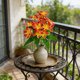 thumbnail image 5 of Ramo de flores artificiales de lirios plásticos multicolores 13,38 pulgadas – Tallos de lirio falsos realistas en casa Mesa de mesa para bodas Arreglo de mesa 1 pack, 5 of 6