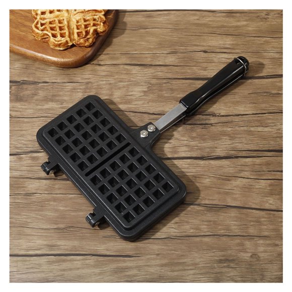 Non-stick Aluminum Waffle Mould Baking Pan for Family Breakfast Baking