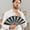 White #5, variant on Led Folding Hand Fan Dance Accessory | Illuminated Silk Fan with Light | Festival Party Performance Prop | Portable Handheld Fan for Wedding Events
