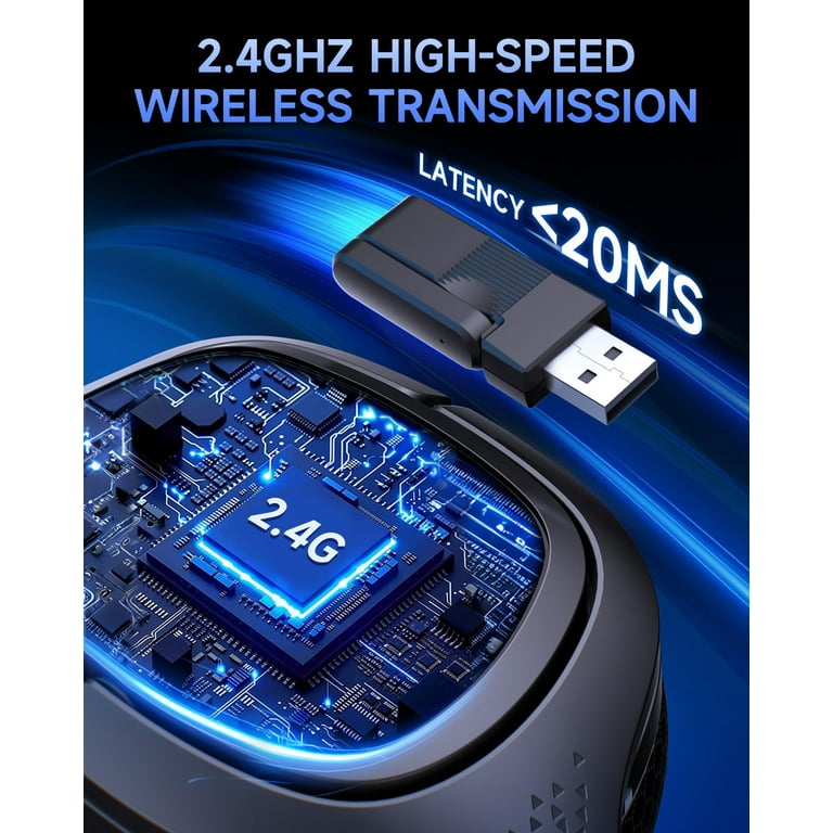 Captain 700 Pro Gaming Headset for PS5,PS4,PC,Switch, Wireless