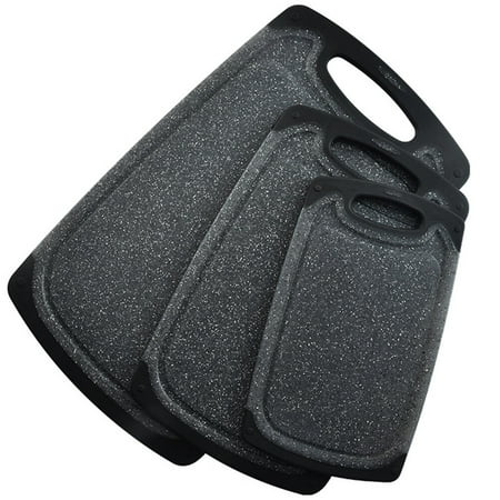 

FRCOLOR 3PCS Anti-skid Plastic Cutting Board Mats Larger Thicker Cutting Boards