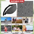 thumbnail image 5 of Viajes y ocio: los bolsos para hombres y mujeres con bolsillos con cremallera son adecuados para correr y hacer ejercicio., 5 of 5