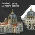 thumbnail image 2 of MOC-205664 St. Peter's Basilica 1:800 Building Blocks Bricks Toy Model Gift Kit 3019PCS, 2 of 7