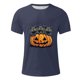 thumbnail image 4 of Blusas y camisas de manga corta y cuello redondo para hombre. Blusas/camisetas de manga corta con cuello redondo y estampado de Halloween para hombre. Blusa para hombre., 4 of 5