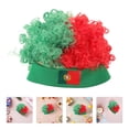 thumbnail image 1 of RUNROTOO Peluca Afro Rizada Con Colores Nacionales Para Fans Con Accesorio Para Disfraz Y Cosplay, 1 of 6