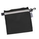 thumbnail image 4 of Bolsa pequeña utilitaria, bolsa pequeña con mosquetón, portátil para lápices, de almacenamiento multiusos para teléfono móvil, billetera, senderismo. negro, 4 of 8