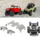 thumbnail image 5 of Placa de deslizamiento RC, placas protectoras de armadura resistentes al desgaste, instalación directa para Axial SCX24 90081 RC Model Car Professionals Repair and Replace RC Car ANGGREK Otros, 5 of 8