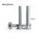thumbnail image 2 of Tornillo de Cabeza plana Nikou Acero inoxidable M4 ultra sensible, 2 of 3