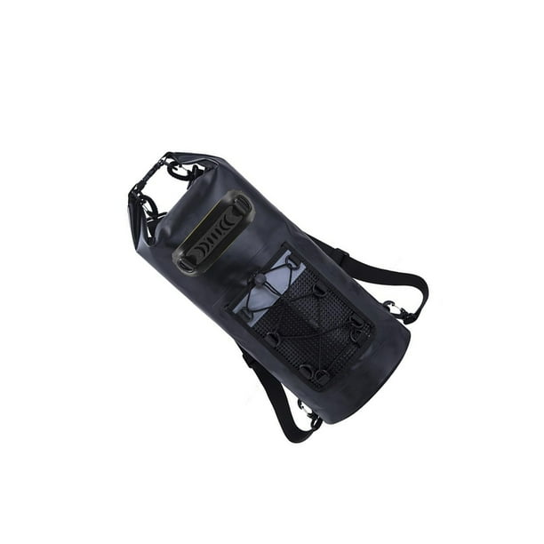 Eigraketly Bolsa seca para ropa interior, gran capacidad de almacenamiento, bolsa impermeable, organizador, bolsas de natación a la deriva, Deportes acuáticos Negro