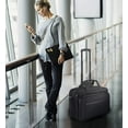 thumbnail image 6 of KROSER 17.3" Rolling Laptop Bag Briefcase Overnight Roller Case-Black, 6 of 8