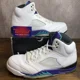 thumbnail image 1 of Ni - ke Jordan 5 Retro Grape 2013 Size 11.5 136027-108 White Purple OG Rare Men’s Shoes, 1 of 5