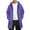 Purple ①, variant on Dvprdro Men's Long Hoodie with Pockets Fall Winter Fleece Full Zip Hooded Coat Mid Length Thick Warm Sweatshirt Jacket for Men