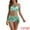 Turquoise, variant on DARING DIVA Adjustable Spaghetti Straps Strappy Bikini Swimsuits XL Blue