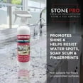 thumbnail image 2 of Stone Pro Finishing Touch Spray  For Cleaning Polish and Protect  Marble, Granite, Natural Stone, Glass & Metal (16 Fl Oz), 2 of 4