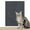 Dark Gray, variant on 7 Colors Cat Scratcher Sofa Protector Cats Scratcher Pad Board Protection Trimmable Self-adhesive Carpet DIY Cat Scratch Mat