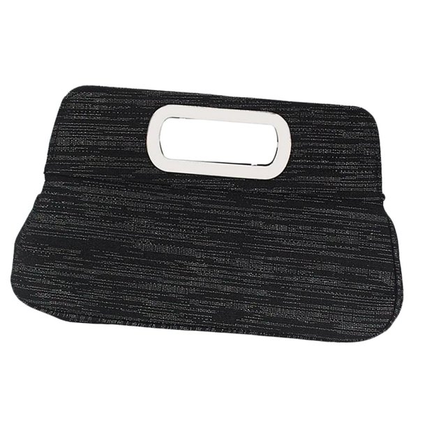 Bolso de mano Salvador para mujer, elegante, de noche, negro