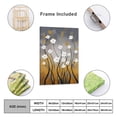 thumbnail image 4 of Morning Dancing 100% Hand Painted Floral Oil Paintings Canvas Wall Art Modern Stretched and Framed Grace Abstract Flowers Artwork Ready to Hang for Living Room Home Decorations Wall Decor, 4 of 5