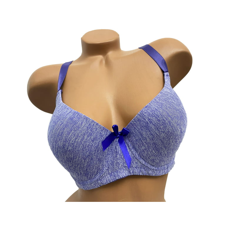 Women Bras 6 pack of T-shirt Bra B cup C cup D cup DD cup DDD cup Size 38B  (F9290)