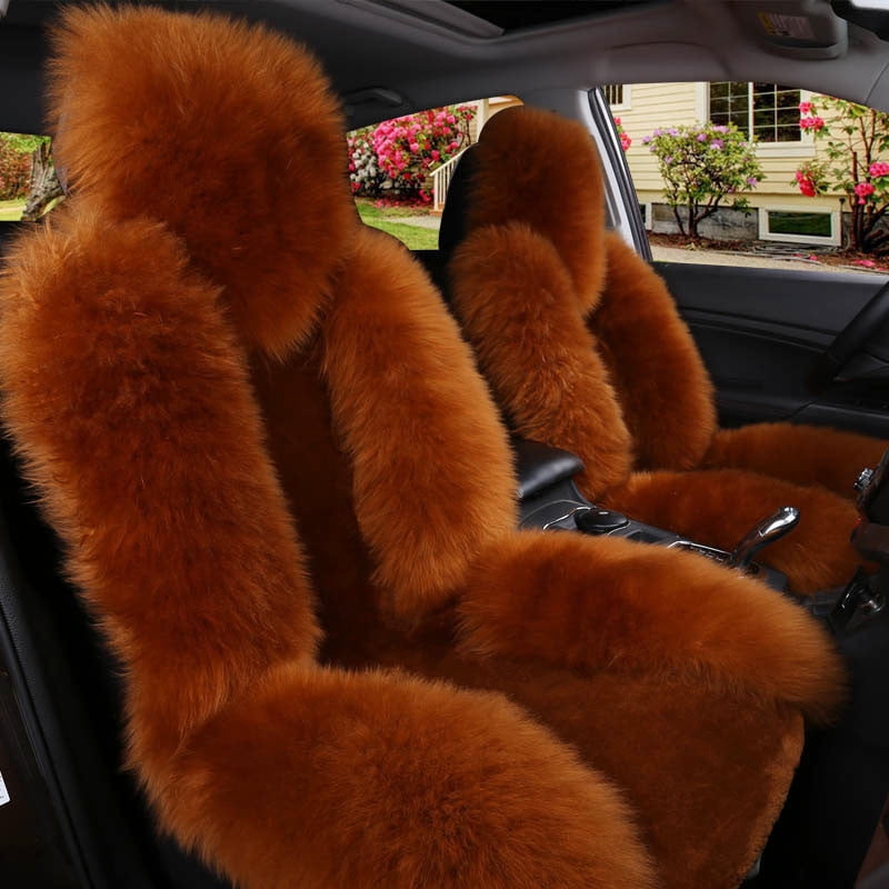 fluffy car seats
