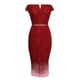 thumbnail image 4 of Vestido de encaje con hombros descubiertos para mujer Vestido de noche ahuecado Vestidos de fiesta Abanopi borgoña/XX-grande, 4 of 6