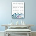 thumbnail image 2 of Bible Verse Wall Art Matthew 17 20 Posters Mountain Canvas Wall Art Aesthetic Rectangular Painting For Bedroom Unframed 20×30 in, 2 of 5