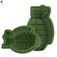 thumbnail image 4 of PULLIMORE 4 Pcs Ice Cube Mold 3D Grenade Shape Maker Bar Party Silicone Trays Mold for Whiskey Bombs Cocktails, 4 of 9