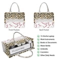 thumbnail image 2 of Large Capacity Tote Bag,Leopard Print and Baseballs Pattern Handbag Fashion Luxury Tote Bag,15.7"x13"x 5.1" Inches,Laptop Compatible, 2 of 6