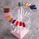 thumbnail image 2 of Soporte de exhibición de puntas postizas, estante en espiral que muestra esmalte de Gel, estante cuadrado ovalado, herramienta de práctica de manicura, 60 unidades, 2 of 4