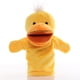 thumbnail image 1 of Pequeño pato amarillo marionetas de mano juguetes de animales de peluche juego de imaginación imaginativo con calcetines contar historias oso de fresa  Juguete, 1 of 6