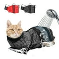 thumbnail image 3 of Clinaoy Cat Mesh Bathing Bag Adjustable Pet Shower Restraint Bag Grooming Mesh Bag for Cat Nail Trimming Bathing And Grooming, 3 of 7