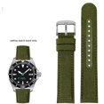 thumbnail image 3 of Correa de reloj de nailon de 21 mm y 22 mm para la serie Certina Kinetic Energy, pulsera de lona impermeable para deportes al aire libre Seiko PROSPEX para hombre, 3 of 5