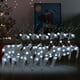 thumbnail image 2 of Renos navideños VidaXL plateados con 120 luces LED, 6 unidades, 2 of 9