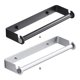 thumbnail image 3 of Monstrate Tenedor conveniente de la toalla del soporte de la pared del metal hecho con el amplio de aluminio multifuncional Decoración del hogar negro, 3 of 6