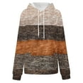 thumbnail image 5 of Cutuoiiu Women's Long Sleeve Hoodies Fashionable Printed Loose Pockets Tops Gifts, 5 of 5
