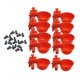thumbnail image 4 of Paquete de 40 Tazas de Agua para Aves de Corral Sunnimix Plástico Color Imagen Mostrada Tamaño 6.5 x 4 cm, 4 of 8
