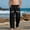A400 Black, variant on Kids Unisex Cotton Joggers Sad Eyes Print Relaxed Fit Sweatpants Elastic Waist Casual Bottoms for Daily Wear, 4-13Y