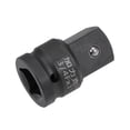 thumbnail image 1 of Adaptador de socket de impacto Uxcell de 3/4" de entrada (F) x 1" de salida (M) para llaves de trinquete, de hembra a macho, Cr-Mo, 1 of 3