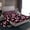 Black, variant on jejeloiu Cartoon Bow Knot Twin Sheet Sets,Pink Black Bowknot Bedding For Girl 3pcs