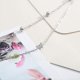 thumbnail image 5 of Tobilleras de plata con mariposas de 14 quilates para mujer, tobilleras ajustables en capas para mujer, tobilleras de joyería, regalos para mujeres, adolescentes y niñas, plata -, 5 of 5