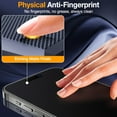 thumbnail image 5 of For iPhone 16e/16/16pro Max/15/15 Pro Max/14/14 Pro Max/13/13 Pro Max/12/12 Pro Max/11pro Max Privacy Protection Film, 9H Polished Glass Screen Protector for iPhone 11-2 Pack, 5 of 8