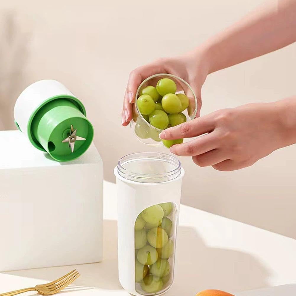 Electric Citrus Juicer, Mini Portable Cordless Juicer With Type-c Rechargeable,Multipurpose Personal Size Blenders for Smoothies,Juicing,11.49 Fl.oz,Easy Travel Friendly Kitchen Appliance