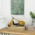 thumbnail image 7 of Home Decorative Modern Indoor 1959 Yellow Scooter, 7 of 7