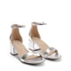 thumbnail image 3 of Sandalia para Mujer DREAM PAIRS 9.5 Plata Tacón Bajo y Grueso, 3 of 7