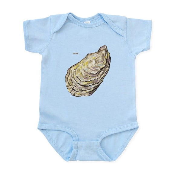 CafePress - Oyster Sea Life Infant Bodysuit - Baby Light Bodysuit, Size Newborn - 24 Months
