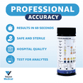 thumbnail image 6 of FSA/HSA Eligible, Vaunn Medical 8-in-1 Urine Test Strips and Urinalysis for UTI, Nitrites, Leukocytes, Ketosis, pH, Protein, 120 CT, 6 of 7